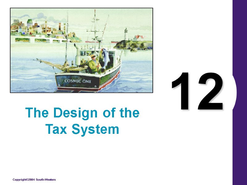 12 The Design of the Tax System